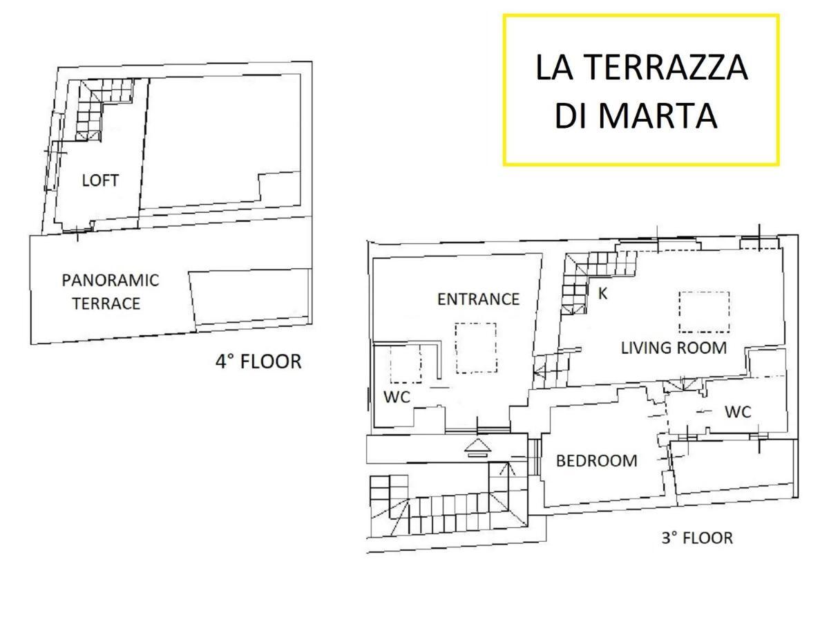 Apartament La Terrazza Di Marta Varenna Zewnętrze zdjęcie